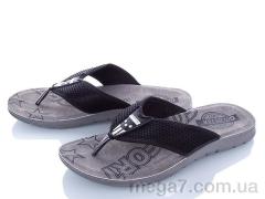Шлепки, DeMur оптом M6132 black