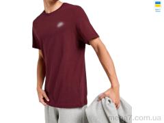 Футболка, Sport style оптом 82NI бордовий