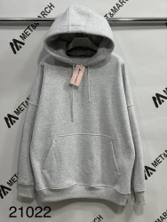 Худи женские на флисе оптом 41308267 21022-25