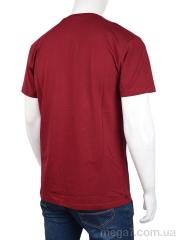 Футболка, Мир оптом 3707-114-6 bordo