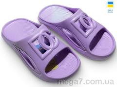 Шлепки, Rai shoes оптом 253 лаванда