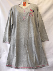 Ночные рубашки женские на байке БАТАЛ оптом 19274805 S08-8