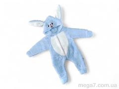 Кигуруми, Kids-modnik оптом 4674 блакитний