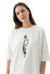 Футболки жіночі НАПІВБАТАЛ оптом