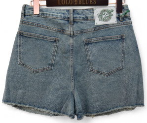 Спідниці-шорти джинсові жіночі БАТАЛ оптом 