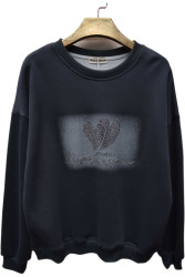 Світшоти жіночі ПОЛУБАТАЛ оптом NANA 