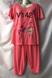 Ночные пижамы женские БАТАЛ оптом 13692075 V142-1