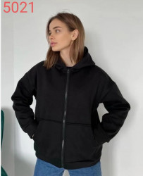 Спортивні кофти жіночі БАТАЛ на флісі оптом.