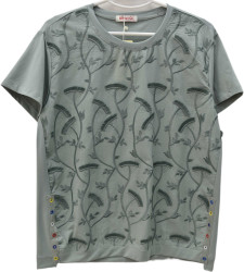 Футболки женские БАТАЛ оптом 05649237 8837-147