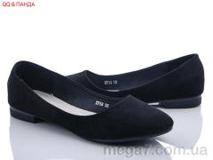 Балетки, QQ shoes оптом XF58 black