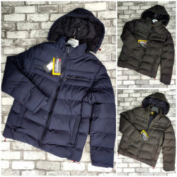 Куртки зимние мужские (черный) оптом Китай 53612470 04-50