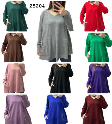 Свитера женские БАТАЛ оптом 84712506 25204-123