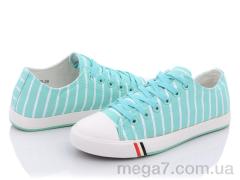 Кеды, Victoria оптом G1226-26 green