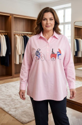 Блузки жіночі ПОЛУБАТАЛ оптом