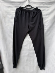 Спортивные штаны (чёрные) мужские оптом 79342106 68-67