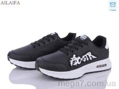 Кроссовки, Ailaifa оптом 6659 black