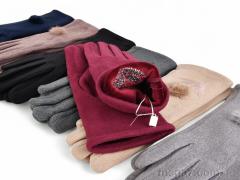 Перчатки, CAP оптом 288-09 mix