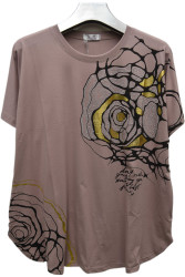 Футболки жіночі БАТАЛ оптом 