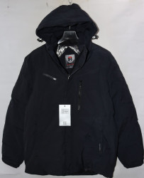 Куртки зимние мужские БАТАЛ (dark blue) оптом 87521490 17-33