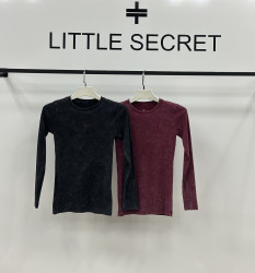 Лонгсливы женские (бордовый) оптом 46729580 400686-236