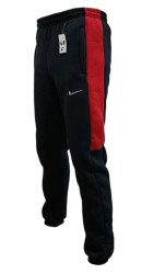 Спортивные штаны юниор на флисе (черный) оптом Турция 06829134 01-8