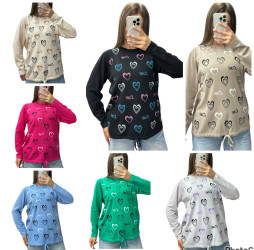 Светри жіночі ПОЛУБАТАЛ оптом