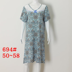Ночные рубашки женские БАТАЛ оптом XUE LI XIANG 50918247 694-36