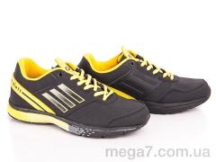 Кроссовки, Veer-Demax оптом B3007-1 black-yellow