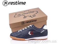 Футбольная обувь, Restime оптом Restime DWB19888 navy-white-burgundy