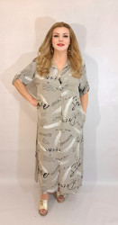 Платья-рубашки женские БАТАЛ оптом SVET LANA 05497821 05-42
