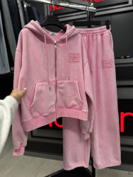 Спортивные костюмы женские на плюше оптом 82976534 003-16
