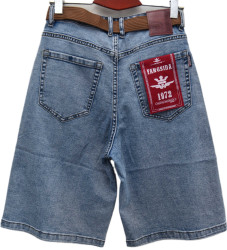 Шорти джинсові чоловічі оптом FANGSIDA 