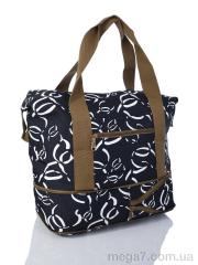 Сумка, Superbag оптом 8016 black-white