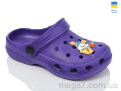 Кроксы, Lot Shoes оптом --- N017 фіолетовий