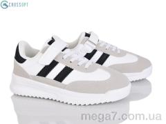 Кроссовки, CROSSOPT оптом LC6612-4 grey-black