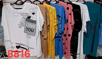 Футболки жіночі БАТАЛ оптом  