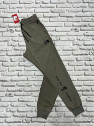 Спортивные штаны мужские (хаки) оптом 83129076 H05 TNF-4