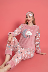 Ночные пижамы женские на флисе оптом 38260951 02-10