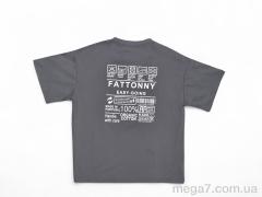 Футболка, Baron оптом 3222 grey