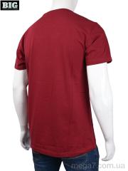 Футболка, BIG оптом 3707-107-2 bordo