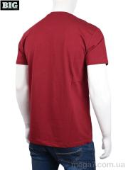 Футболка, BIG оптом 3707-0088-3 bordo