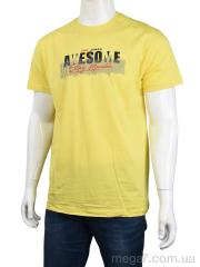 Футболка, Мир оптом 3707-140-1 yellow