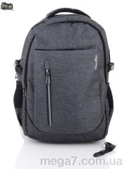 Рюкзак, Superbag оптом 1091 grey (30-250)