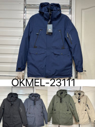 Куртки зимние мужские OKMEL (синий) оптом 81042973 OK23111-5