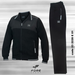 Спортивные костюмы мужские TR (черный) оптом 01352976 23-2228-E01-18