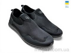 Слипоны, Rai shoes оптом 29-03 чорний