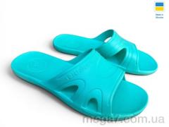 Шлепки, Rai shoes оптом 22(10) бірюзовий