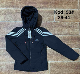 Куртки демисезонные (тёмно - синие) подростковые оптом 20437596 53-15
