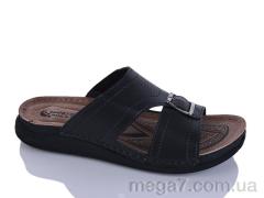 Шлепки, Oscar оптом 01-36 чорний к.