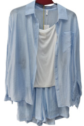 Костюмы женские (3-ка) оптом 61973250 863-243